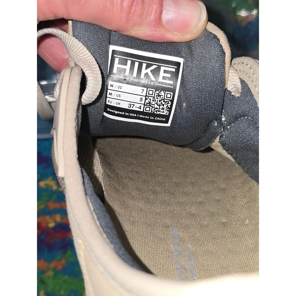 NWT HIKE Footwear Stride (Unisex) Sneaker Beige Barefoot ‎ Womens EU 37/ US 7